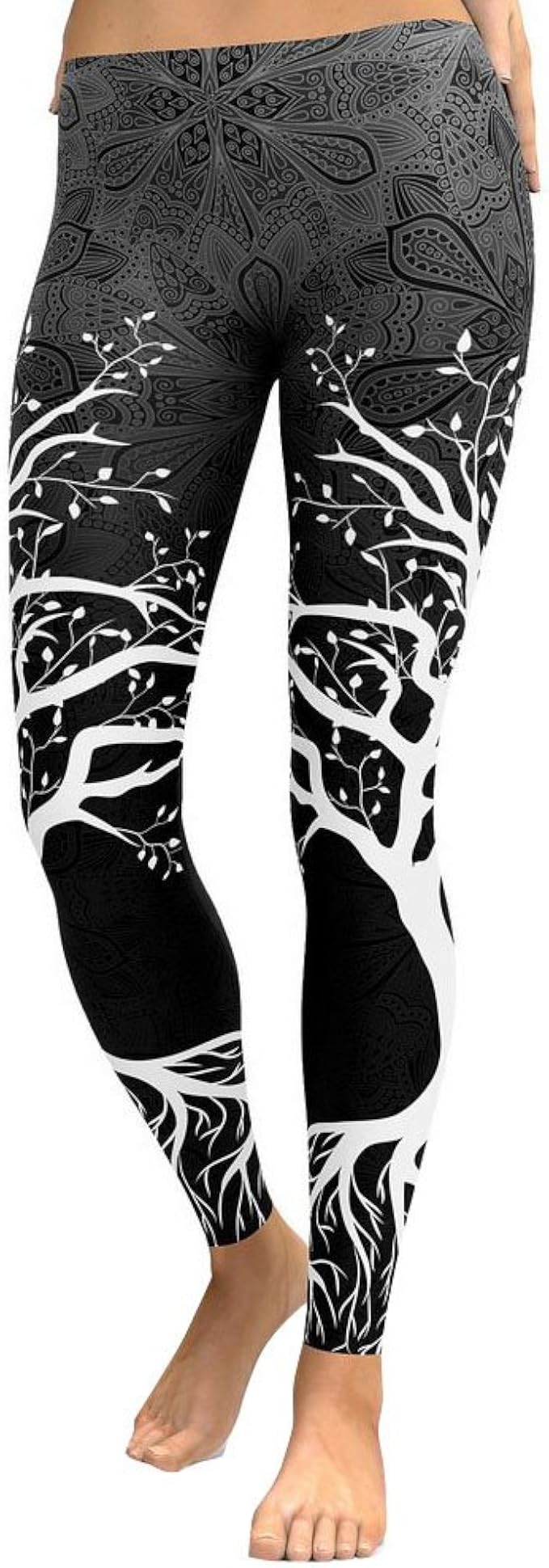 Eaylis Pantaloni Sportivi da Palestra per Donna Leggings di Alta Elasticità  con Stampa Bohemia : Amazon.it: Abbigliamento