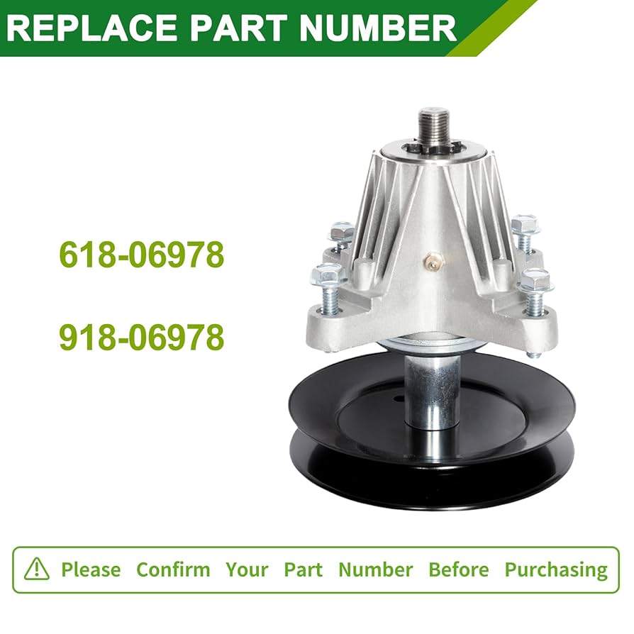 Amazon.com : JSXDNWYJ Spindle Assembly for Cub Cadet MTD 918