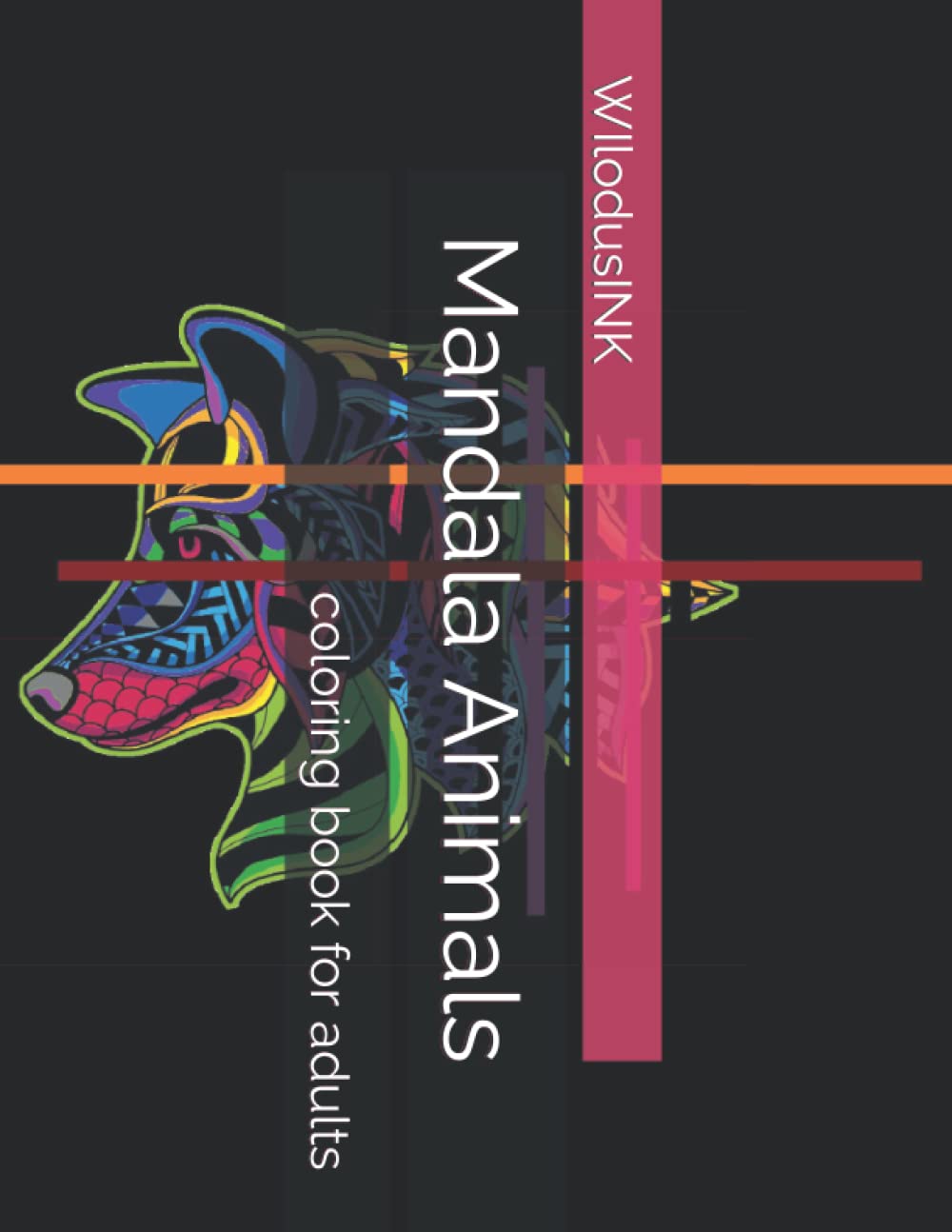 Mandala Animals: coloring book for adults