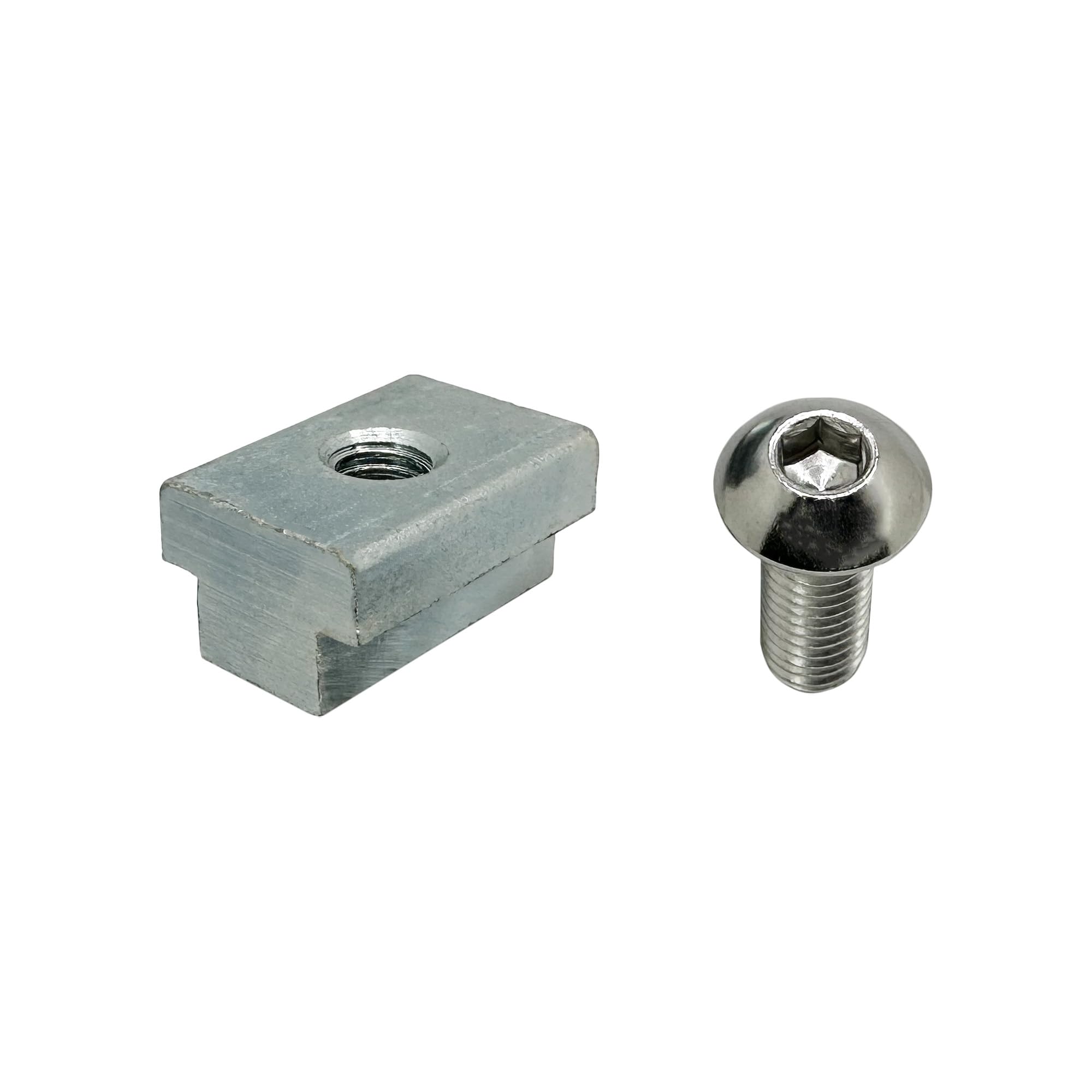 Truck Bed Deck Rail T Slot Nut Screw Kit Compatible with Toyota Tacoma & Tundra (8 Pack)