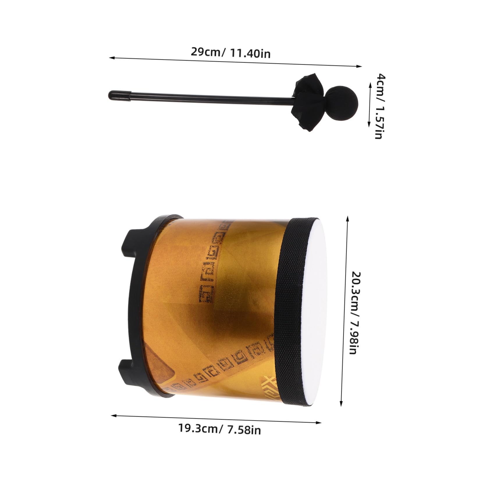 Tambour de Sol pour Garçon et Filles 1 Set, Abs, Instrument Orff