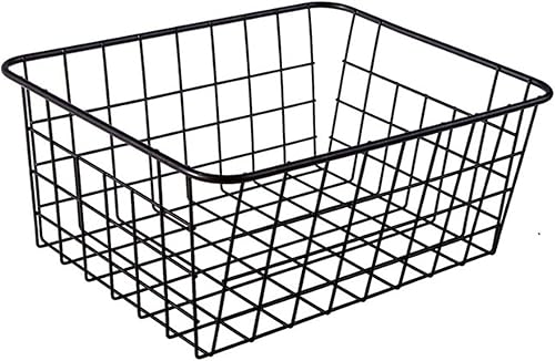 Cestas de almacenamiento de alambre para decoración de la casa para armarios de cocina, despensa, baño, lavadero, nevera