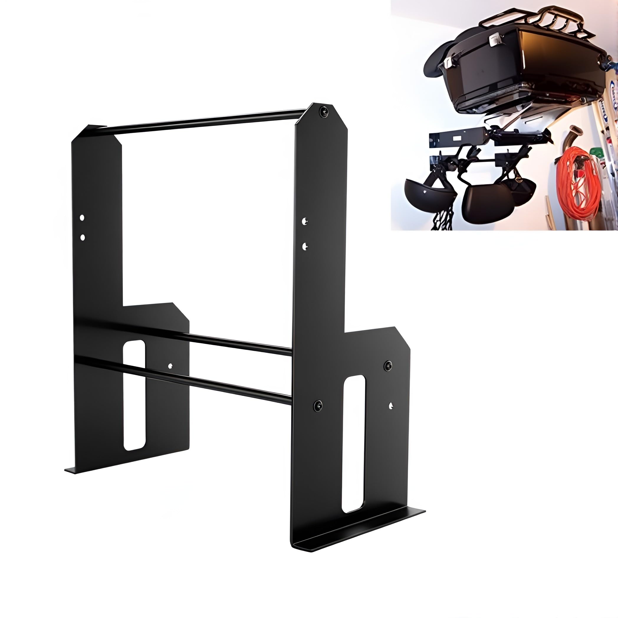 H-D Tour Pack Organizador de equipaje Estantes de equipaje Garaje Desmontables Almacenamiento Depot Estante de pared para Harley Davidson Touring Road King Electra Street Glide