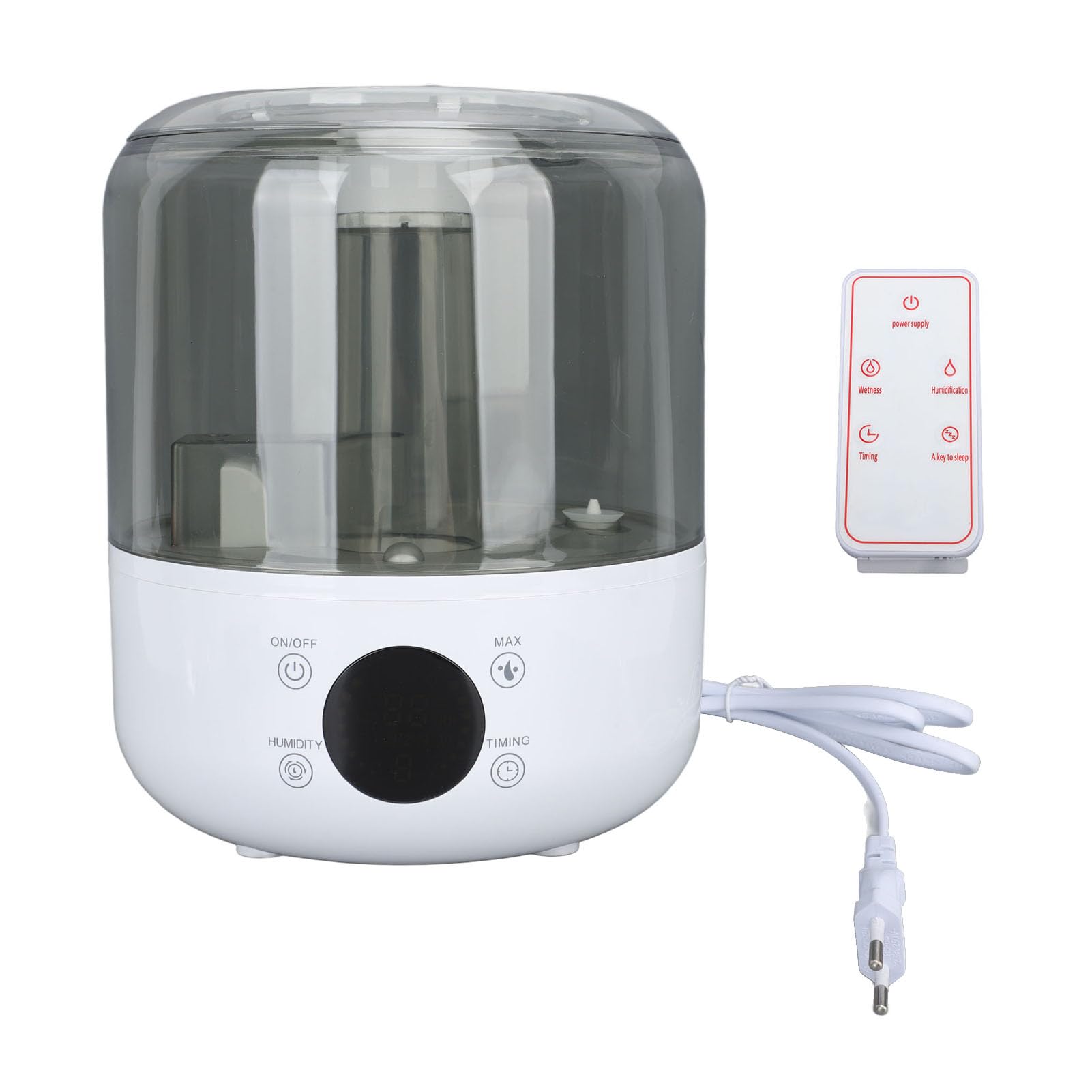 aqxreight Humidificador De Niebla Doble 3L Gran Capacidad Ajustable Silencioso para Oficina Y Dormitorio Humidificador De Escritorio con Tecnología Avanzada Y Funcionamiento Fácil