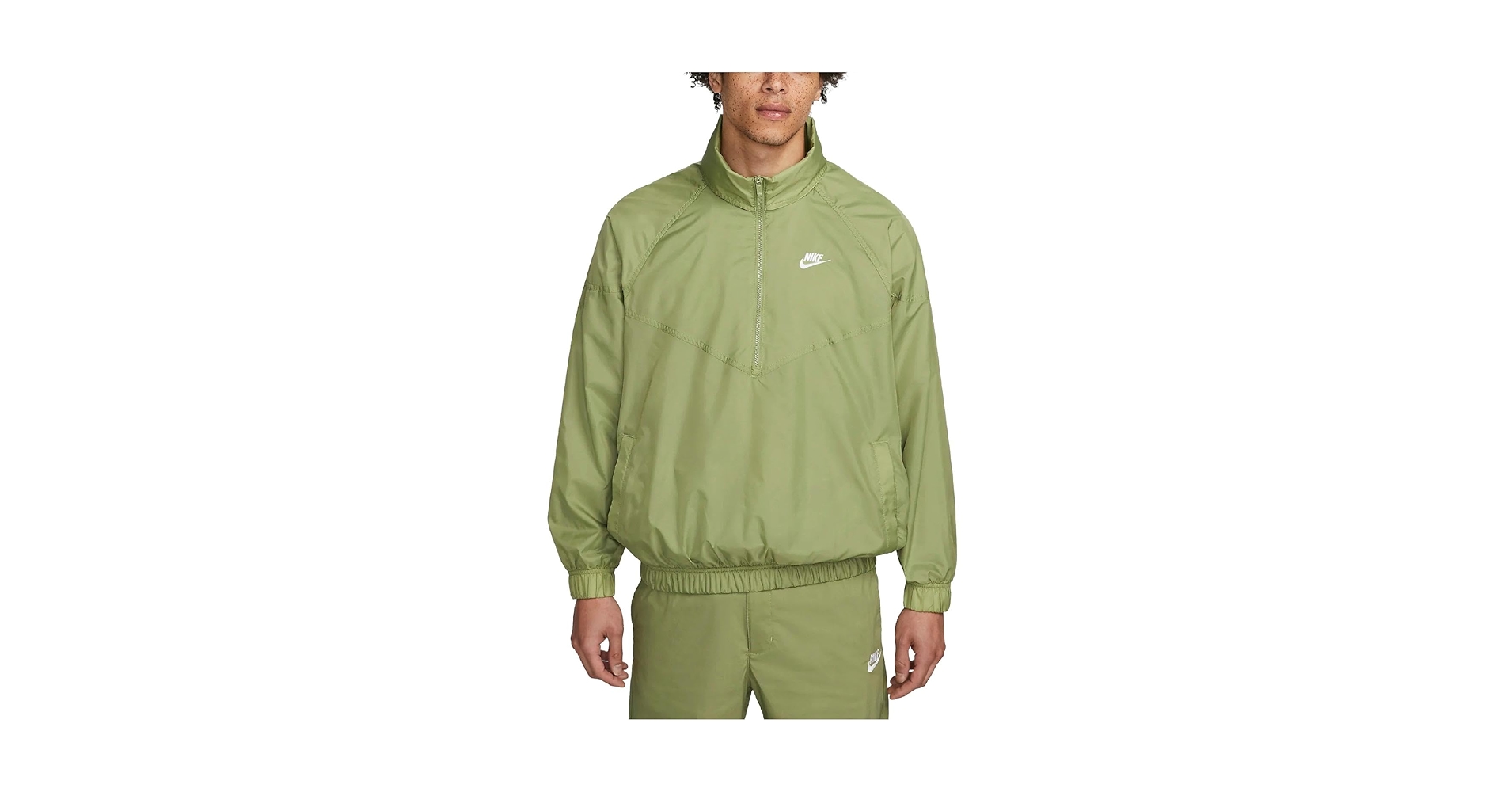 NIKE メンズXL ANRK WOVEN HD JACKET グリーン Nike Sportswear Windrunner Men's Unlined Woven Anorak Jacket