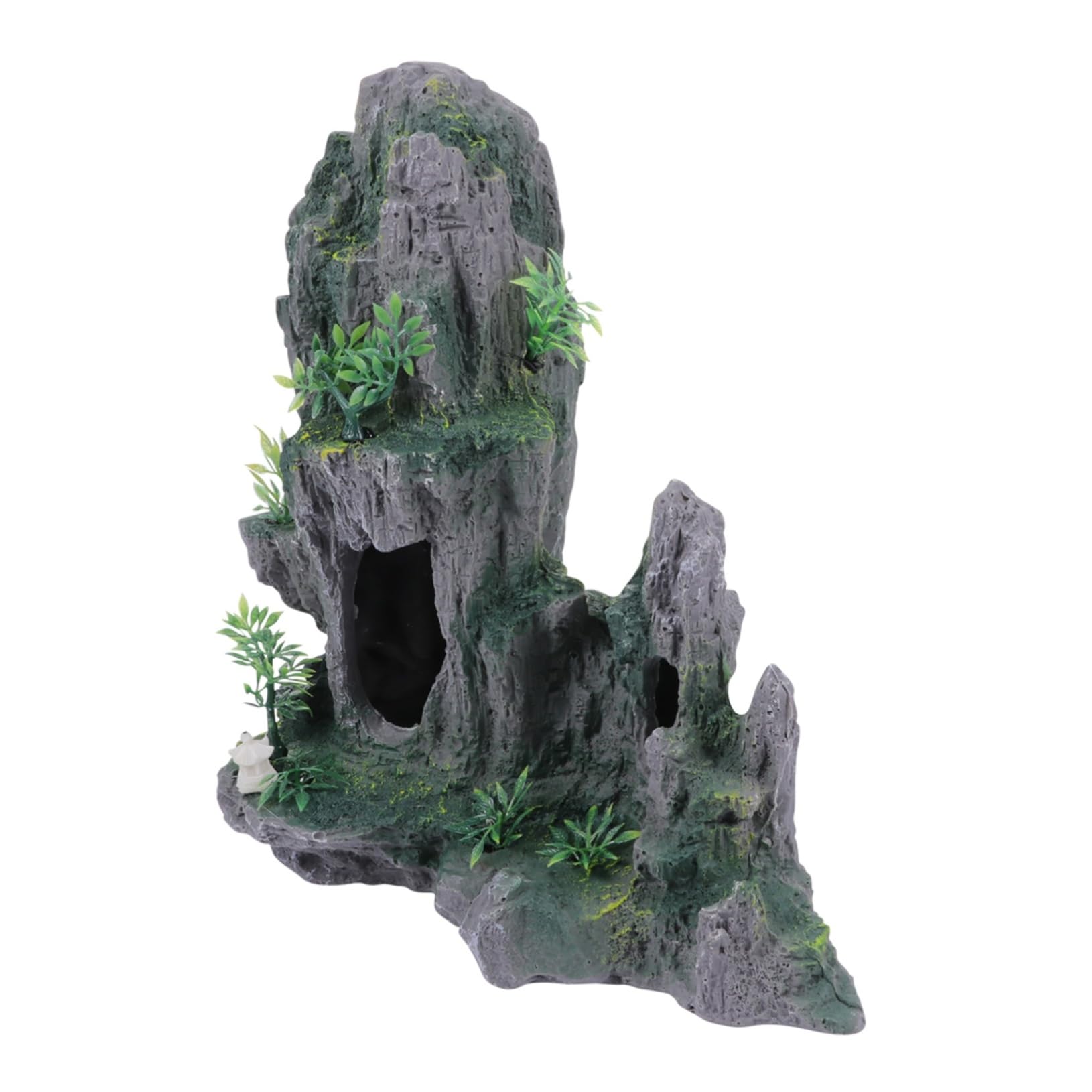 DOITOOL Adorno De Acuario Imitación De Rocas Artificiales para Peceras Decoración De Paisaje para Agua Dulce y Salada Fácil De Limpiar y Seguro para Peces y Camarones