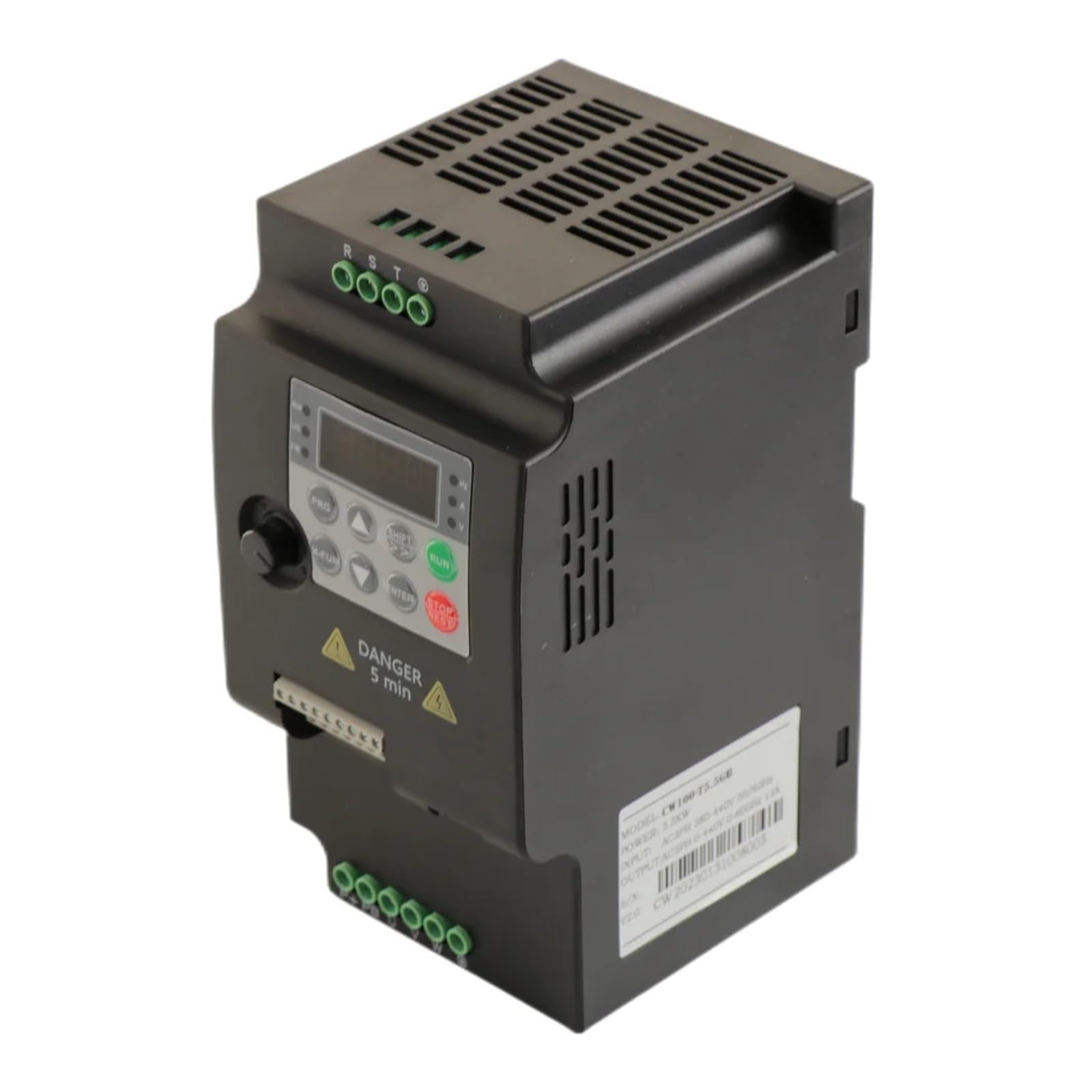 Variateur de fréquence économique VFD 220 V 380 V, variateur de Vitesse du Moteur 0,75/1,5/2,2/4/5,5 KW, Vitesse 310(310-2.2KW,3ph380v-3ph380v)