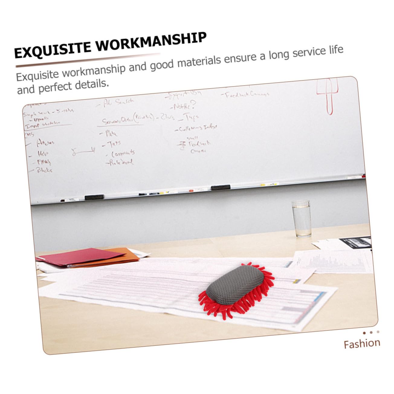TEHAUX 20stücke Wiederverwendbare Chenille Whiteboard Radierer Graues Rotes Blaues Grünes Waschbare Und Tragbare Kreidetafel Eraser Für Klassenzimmer Und Büro