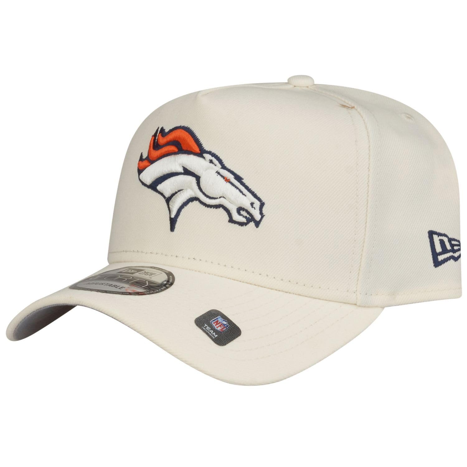 New Era 9Forty A-Frame Cap - Denver Broncos Chrome White - One Size โ image 1
