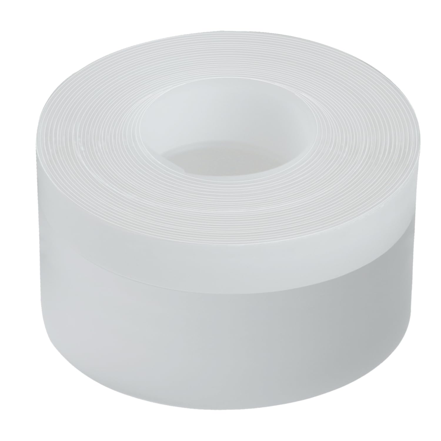 Silicone Weather Stripping Seal Tape 1.77''x16.5 Feet Strip Bottom Draft Insulation Stopper Tape Weatherproof Soundproof for Door or Window Bathroom