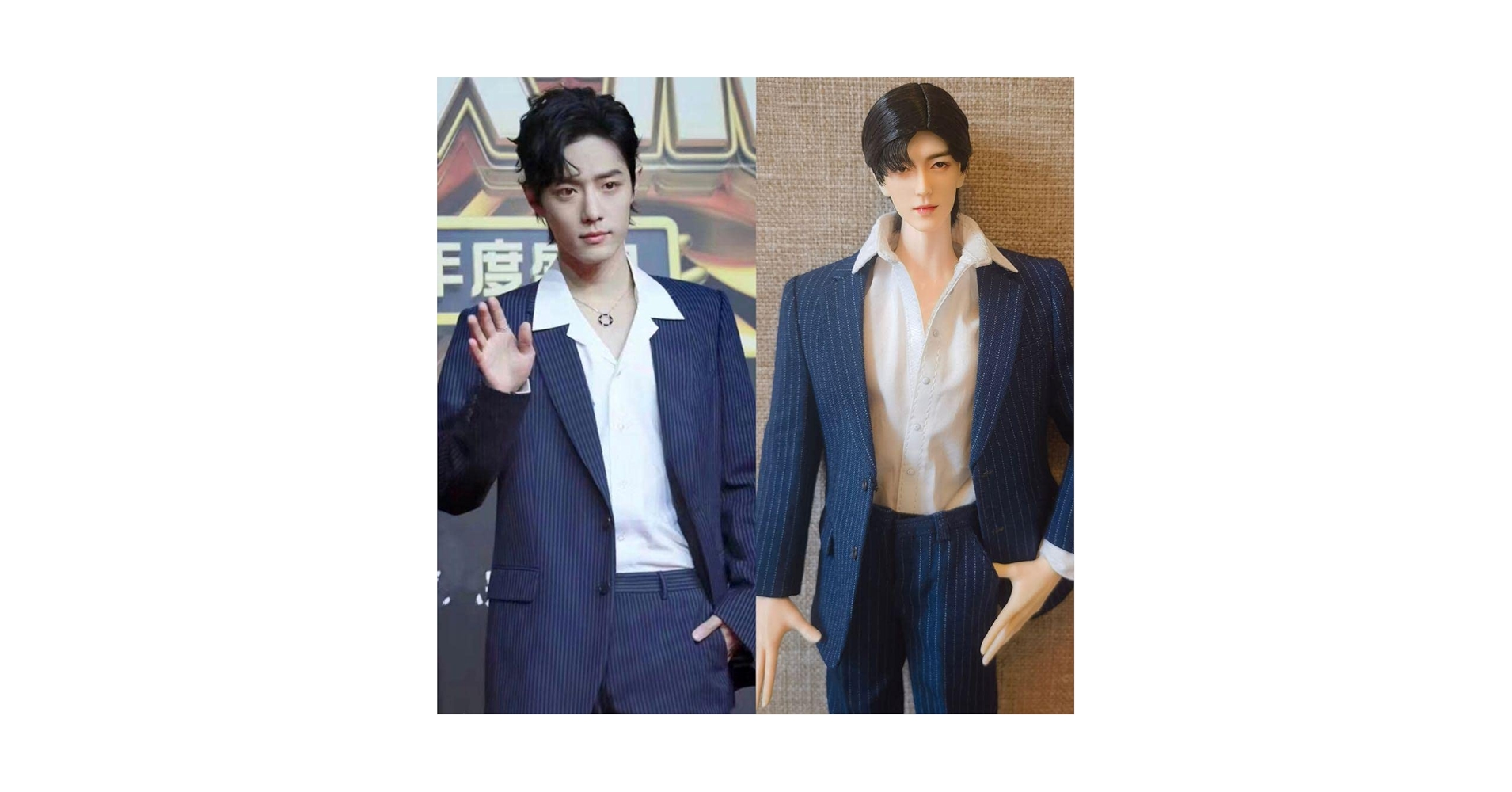 肖战 シャオジャン　大判30cmアクリルスタンド5点セット Amazon.co.jp: 陳情令 肖战肖戰 シャオジャン 1/6スケール人形