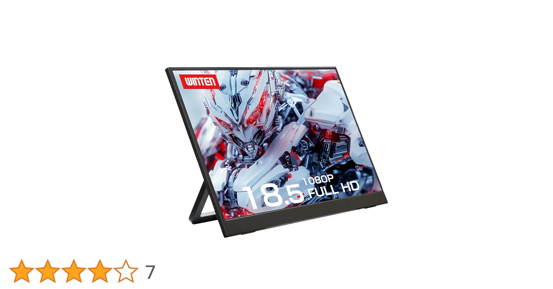 Amazon.co.jp: WINTEN モバイルモニター 18.5インチ 1920*1080 フルHD