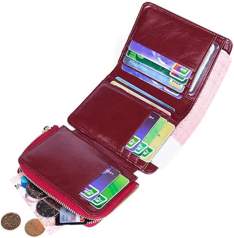 Spacious & Functional Retro Durable Ladies Wallet Trendy Simple and Stylish Billfold Classic Ladies Compact Purses Organized and Easy to Access Clutch Purse4
