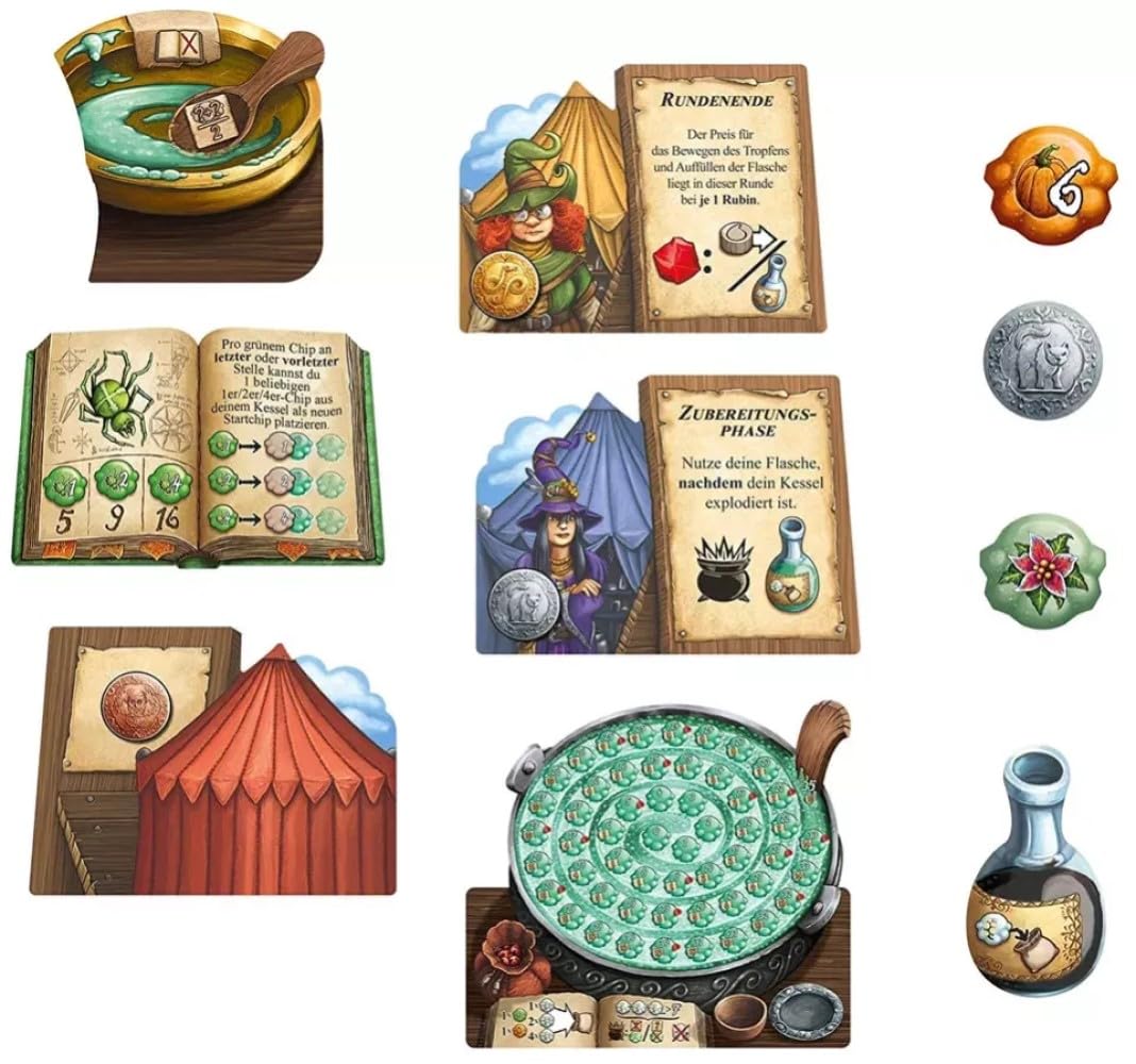 Schmidt Spiele 88401 Charlatans Megabox, Gra strategiczna