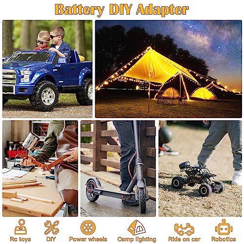 Choikwong 20V To 12V Step Down Converter Aadpter For Dewalt 20V Battery Dc Voltage Regulator 15A Max 180W Inverter Automatic Buck Converter Power Wheels Aadpter With Upgraded Low Voltage Protection And Switch thumb #1