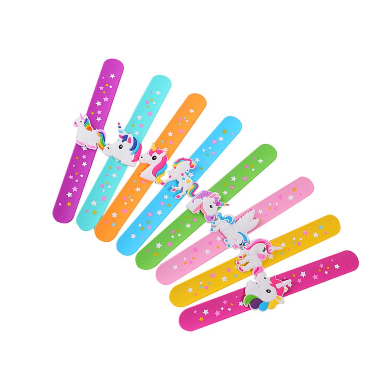 Braccialetti Slap Unicorno 12 Pezzi in Silicone per Ragazzo Ragazza