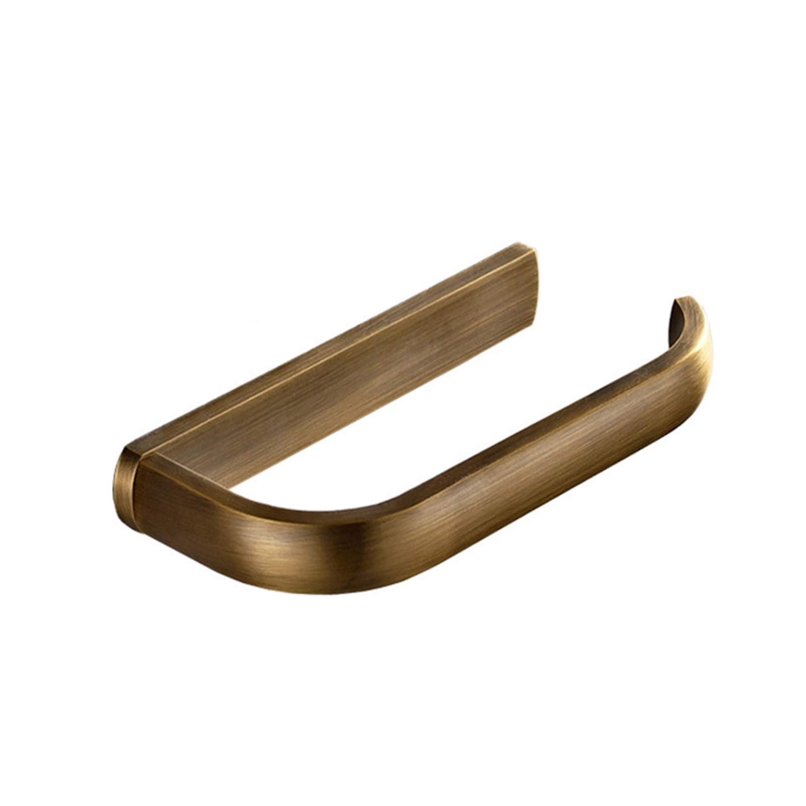 KFGISD, Rose Gold Black Bronze Wall-mounted Chrome Antique White Tissue Paper Towel Hanging Roll Holder,Toilet Roll Holders(Bronze)