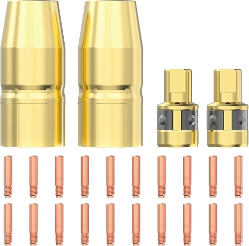 Miniatura 8 de YESWELDER MIG Kit de accesorios para pistola de soldadura de 0.023 pulgadas, boquilla difusora para Miller Millermatic M-100150 Hobart H-910