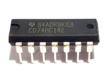 CD74HC14E CD74HC14 74HC14 7414 High Speed CMOS Logic Hex Schmitt-Triggered Inverters Breadboard-Friendly IC DIP-14 Pack of 10