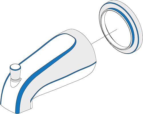 Miniatura 5 de Central Brass 0968-Z Juego de bañera y ducha con tres asas en cromo