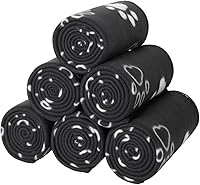 Vista 28 de CAI TENG Mantas de Vellón Ligeras y Cálidas, Suaves y Acogedoras, Aptas para Mascotas, Manta de Vellón Sólida a Granel para Hogar, Cama, Sofá, Negro