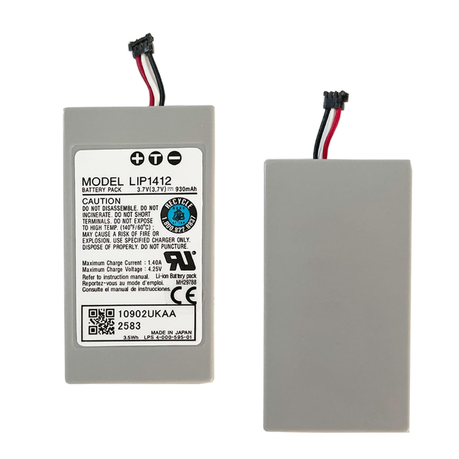 LIP1412 - Batteria di ricambio compatibile con So-ny PSP GO PSP-N100 PSP-N1006