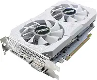QTHREE Placa de vídeo Radeon RX 580, 8 GB, 256 bits, 2048SP, GDDR5, DP, HDMI, DVI, placa de vídeo para jogos de PC, PCI Express 3.0 x16 com ventilador duplo para escritório e jogos, DirectX 12