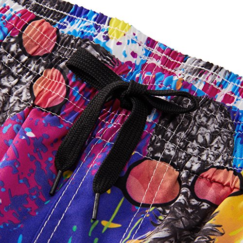 Loveternal Mens Pineapple Long Swimming Trunks Boys Casual Funny Tropical Beach Shorts Hawaiian Quick Dry Swim Trunks With Mesh Liner Bathing Suits For Vacation 3Xl #TOP5