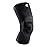 Bauerfeind Sports Knee Support - Knee Brace for Pain Relief and Stabilization - Patellar Knee Pad for Enhanced Support - Targeted Compression - Lightweight & Durable (All Black, XS)