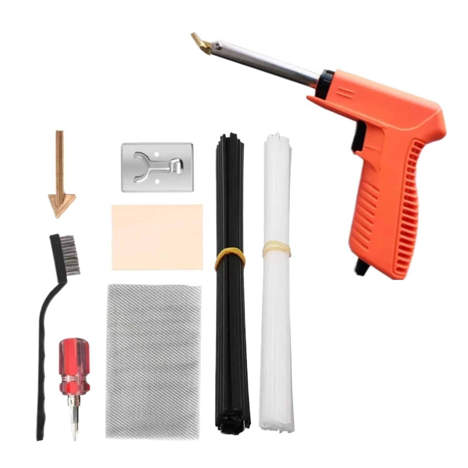 Kit Saldatore Elettrico 80W Con Temperatura Regolabile (200°C-450°C) - Include Pompa Aspirastagno E Filo Saldante - 110V - Foto 3