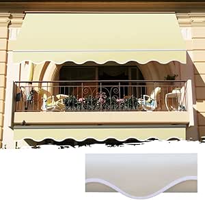 Tenda Balcone Caduta 250x250 Cm Tessuto Impermeabile Tenda Da Sole