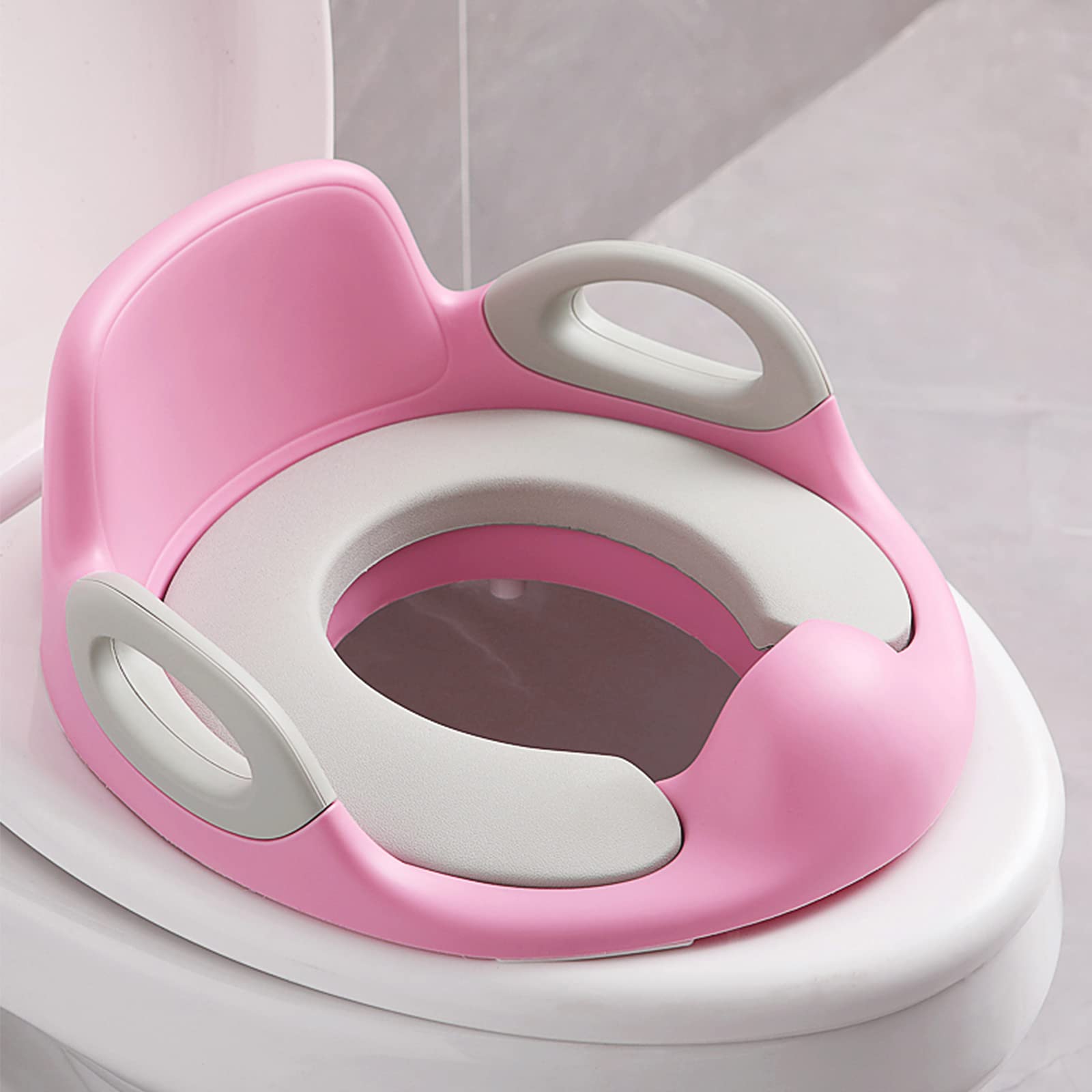Siège de toilette enfant pour rassurer les petits qui ont peur de tomber dans les WC