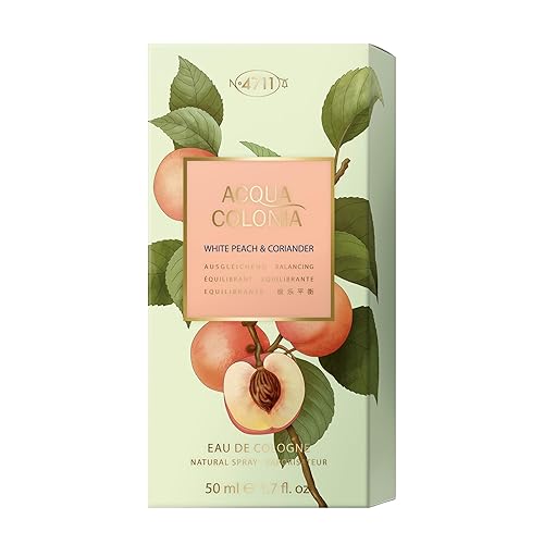 Miniatura 3 de 4711 Acqua Colonia Melocotón blanco y cilantro de Muelhens para Unisex  1.7 oz EDC Spray