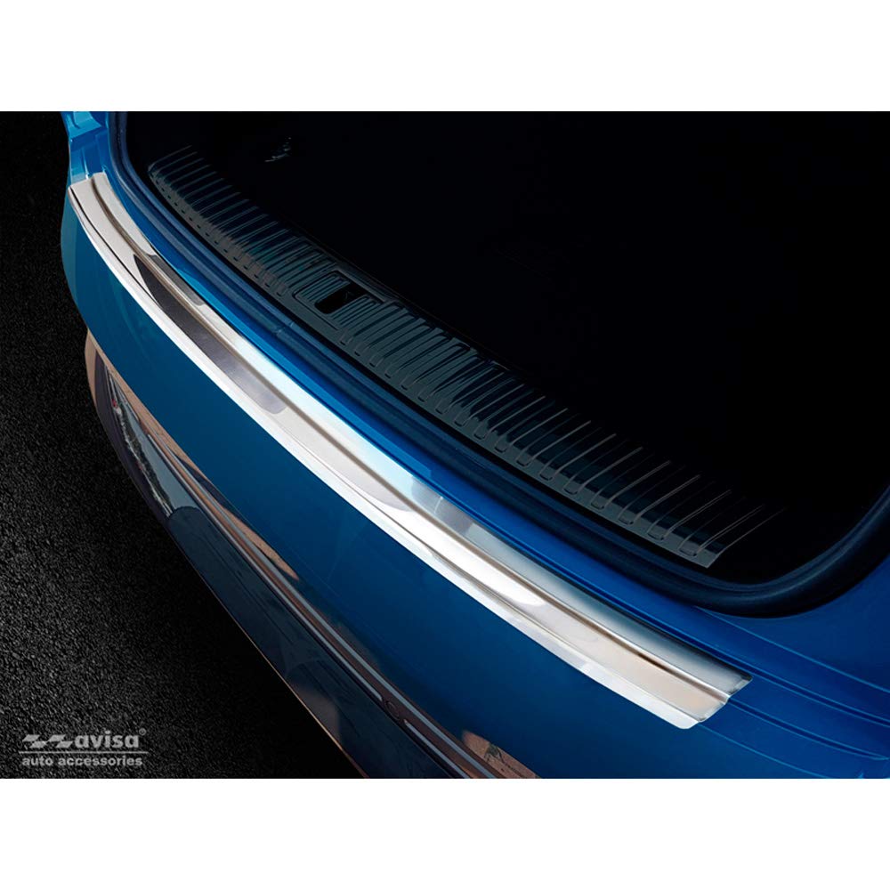 Avisa Protection de seuil arrière inox compatible avec Audi E-Tron 2018-
