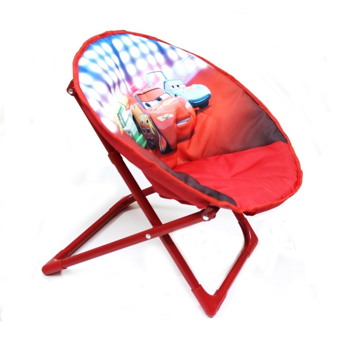 GENERIC Multiple Cartoon Printed Foldable Relaxing Chair Kids to be Used for picnics, Outdoors and at Home. Material: Polyester Fabrication with Metal Frame. Color: Multiple Colors and Prints. 4