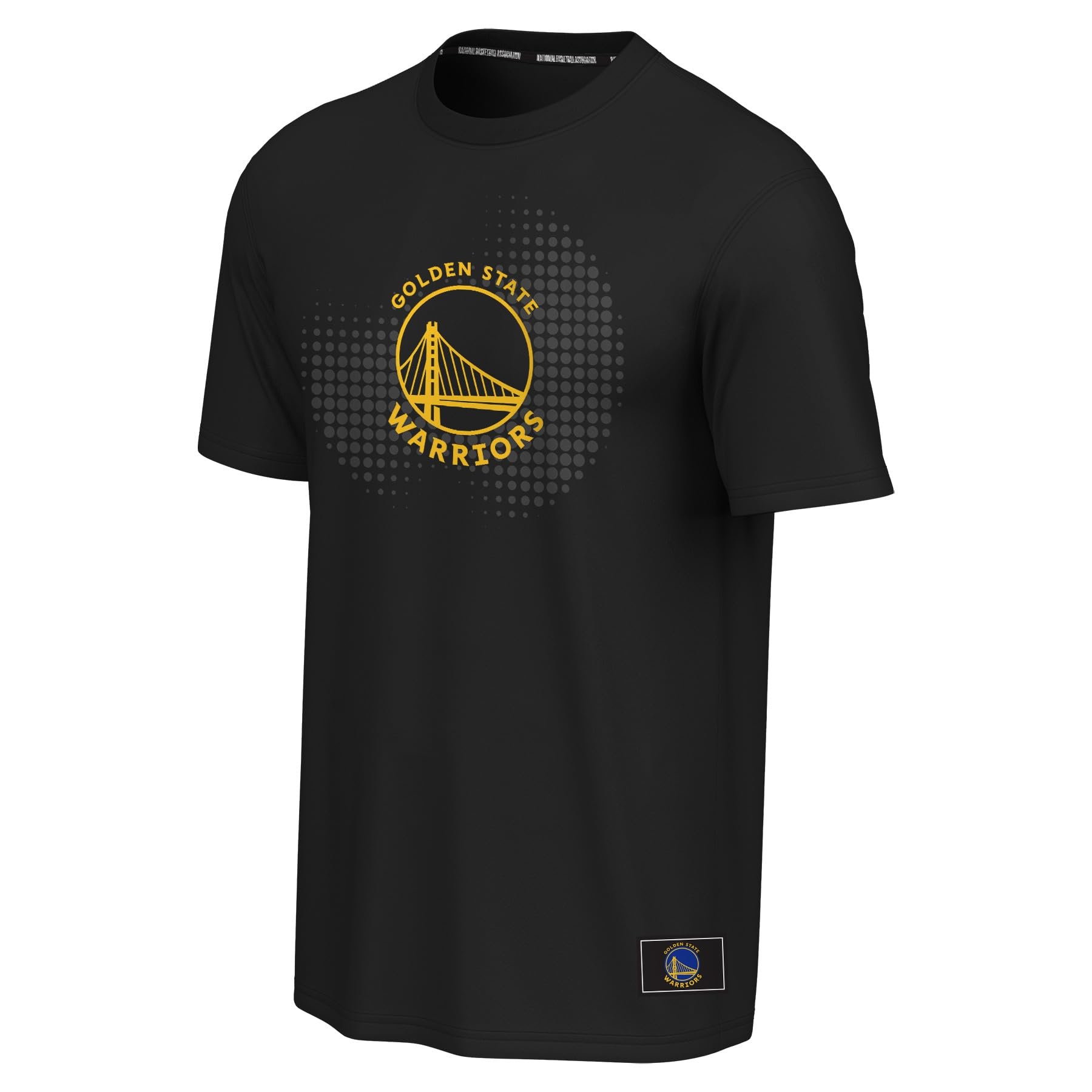 NBA Mens Youth Graphic Tee, Black, S EU