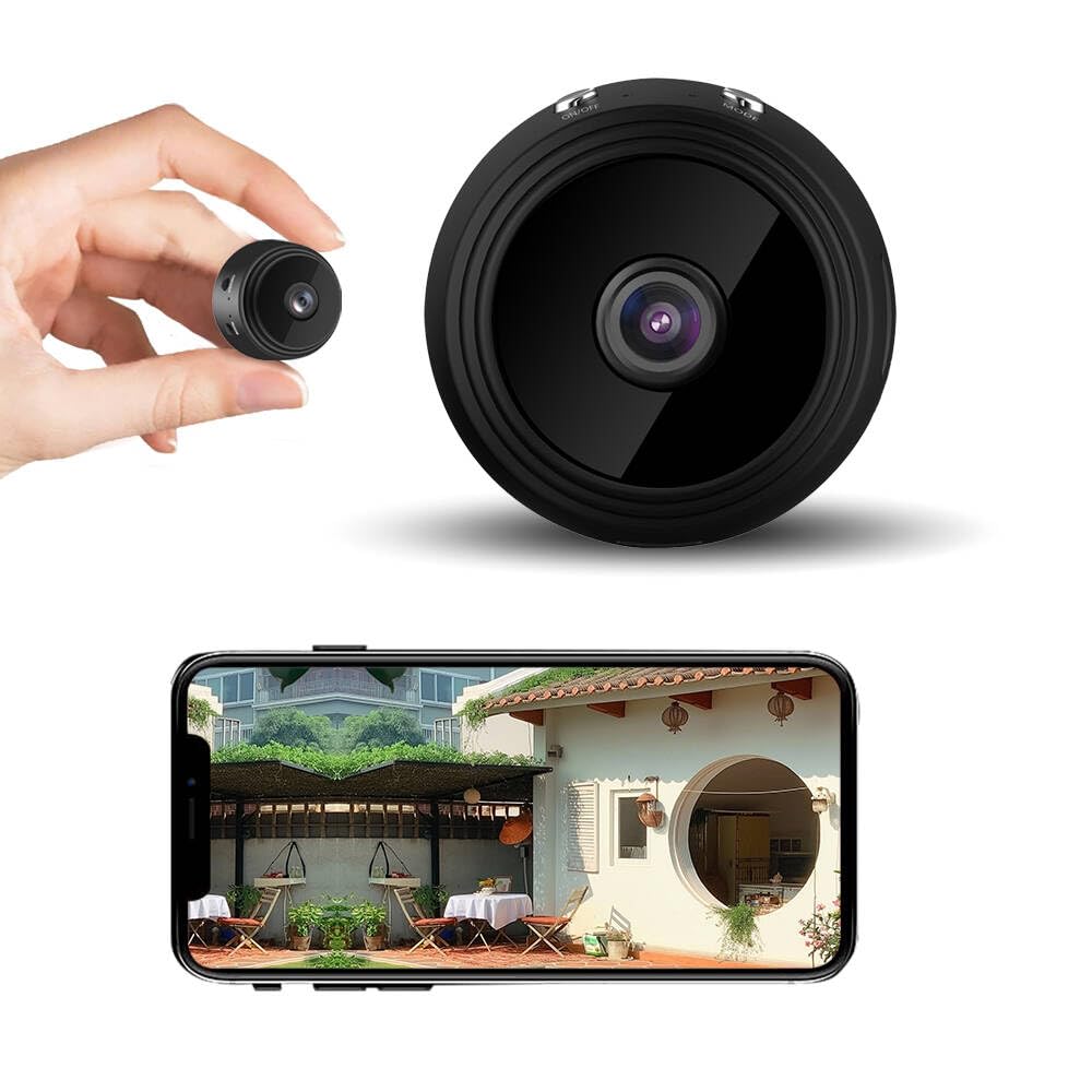 Hidden Cameras - 1080P HD Small Camera with Motion Detection and Night Vision-A1