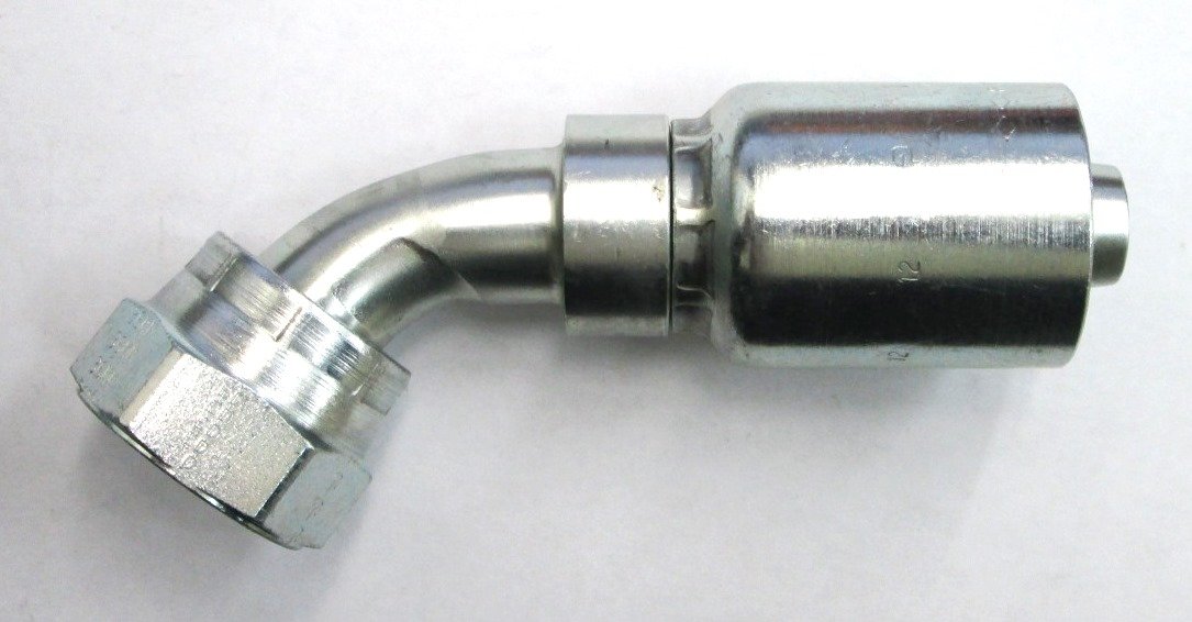 HF 1J777-16-16 - Parker 1J777-16-16 Fitting 1'' Hose X 1'' Female Seal-Lok - Swivel - 45° Elbow (Forseal/O-Ring Face)