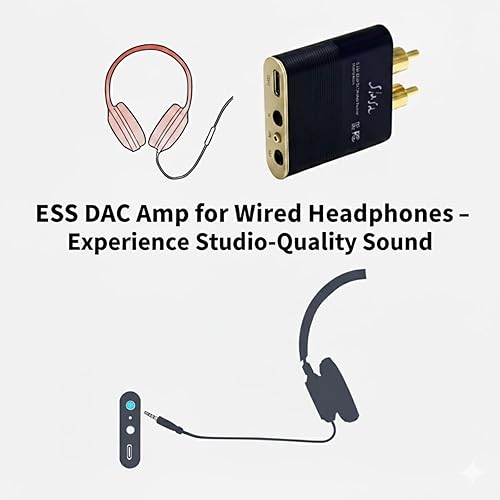 Miniatura 10 de Slash 6 Receptor DAC Bluetooth y USB insignia con ESS Quad DAC (ES9219) - 32-bit/384kHz, amplificador de auriculares de alta fidelidad,