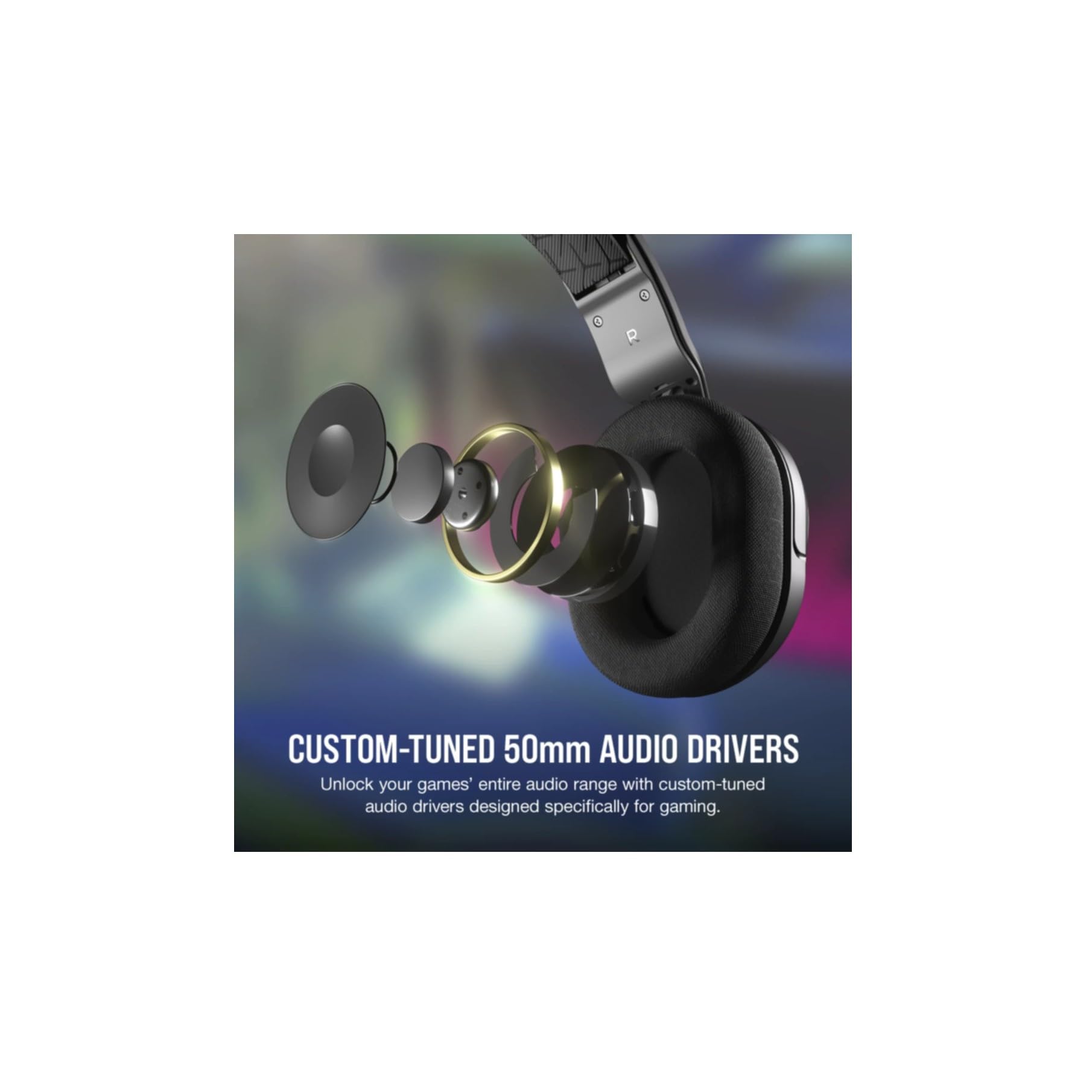 Zestaw słuchawkowy Corsair do gier HS35 SURROUND Black