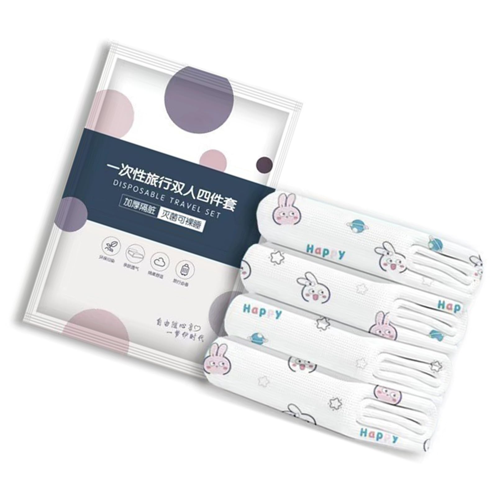 Lenzuola Usa e Getta per Letto Matrimoniale XL - Set da Viaggio per Hotel Con Copripiumino e Federa - Biancheria da Letto Senza Bisogno di Lavaggio Lenzuola Usa e Getta per Letto Matrimoniale XL - Set da Viaggio per Hotel Con Copripiumino e Federa - Biancheria da Letto Senza Bisogno di Lavaggio