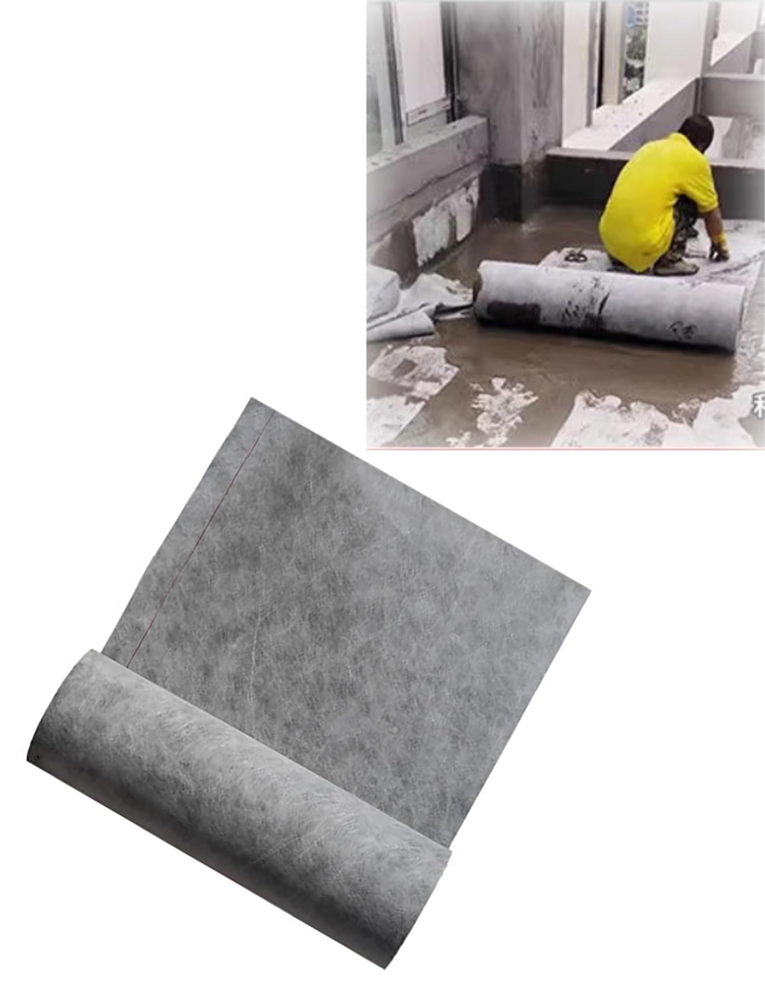 Rollo de membrana impermeable para reparación de fugas y barrera de humedad