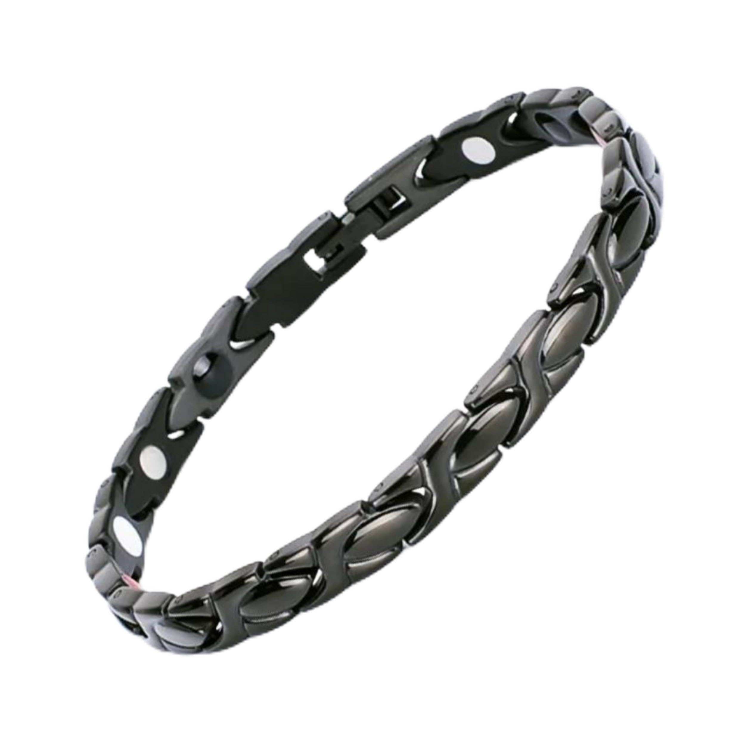 SALTY Alpha Argent Bracelet for Men & Boys | Stainless Steel | Wrist Band | Fancy & Stylish | Birthday Gift | Aesthetic Jewellery | Accessories for Everyday Wear | Black (B0C8KWT7N8) Amazon Price History, Amazon Price Tracker