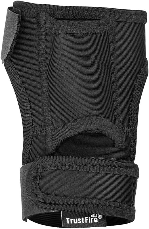 TrustFire DF008 Wrist Flashlight Holster Durable Flashlight Gloves Portable Arm Holder for Fishing Diving Hunting Hands-free Light