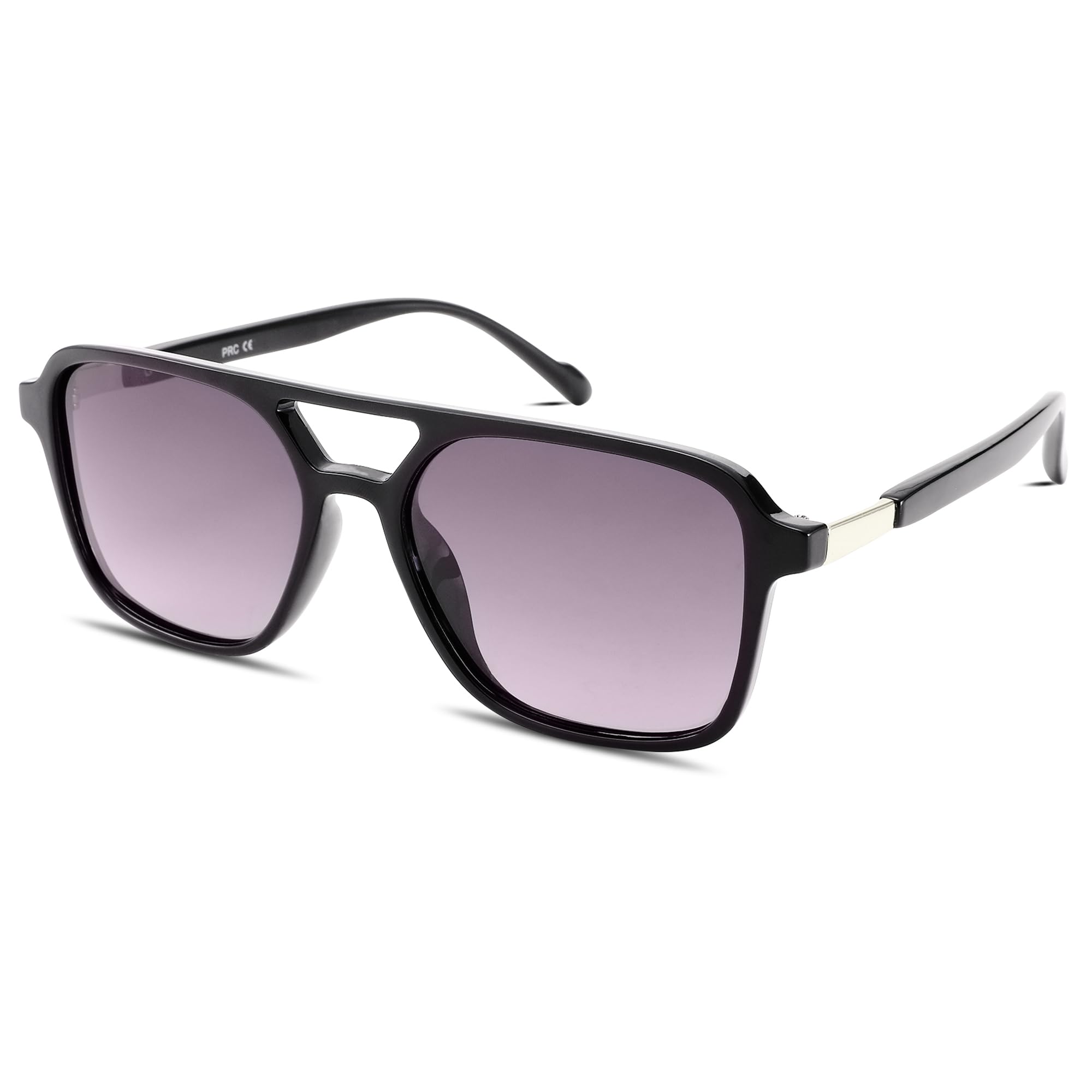 Hycredi Retro Aviator Sunglasses for Women Men, Trendy Square Sun Glasses, Vintage Rectangle Womens Shades