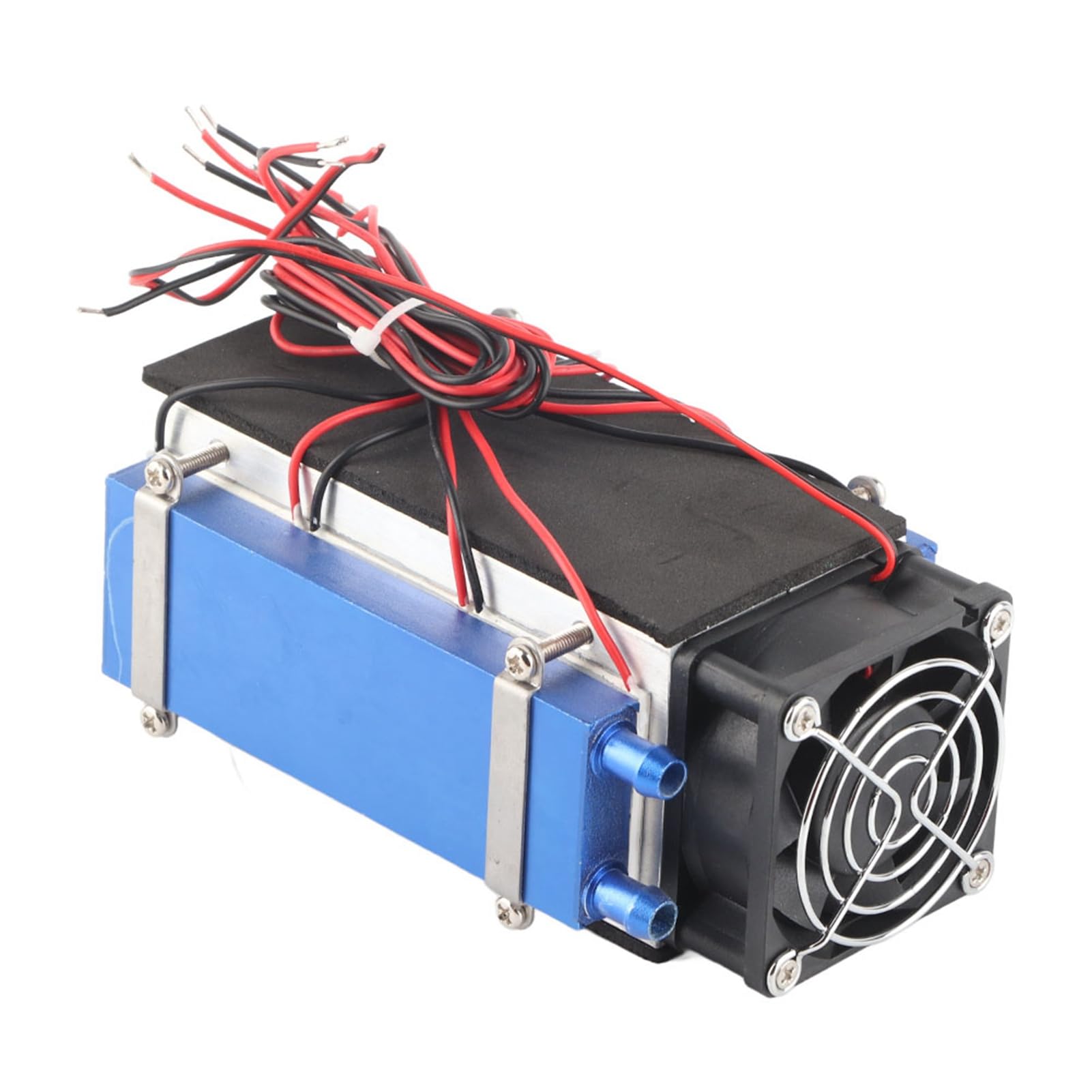 Oumefar Wydajna Termoelektryczna Lodówka o Mocy 12 V i Mocy 420 W Zapewniająca Chłodne Legowisko dla Zwierząt, Niski Poziom Hałasu i łatwą regulację Wydajności Chłodzenia do Użytku na Małych