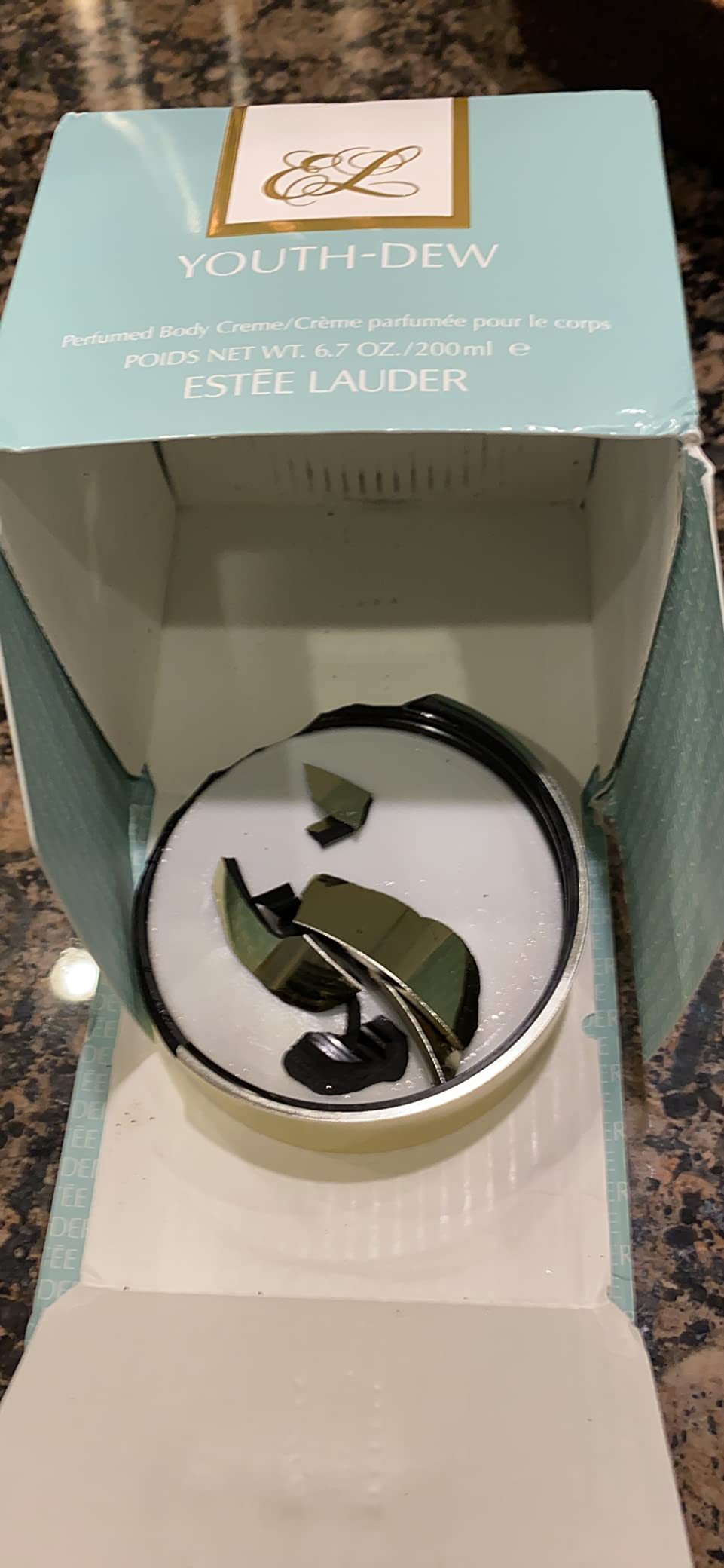11/mo Finance Estee Lauder Youth Dew Perfumed Body Creme Estee