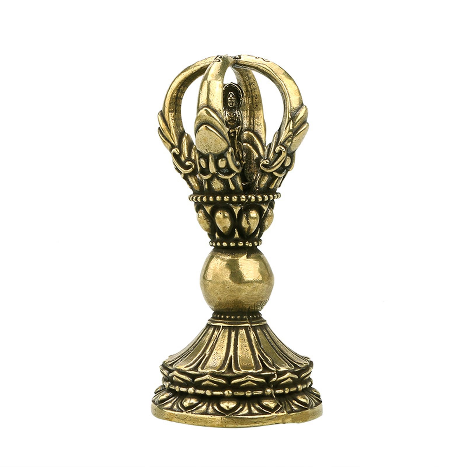 Escultura Artesanal De Estatua De Buda De Bronce para Salón, Escritorio, Dormitorio, Escultura única De Feng Shui para Nuevos Propietarios