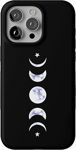 Vista 737 de Casely Funda para iPhone 15 Pro Jardín Secreto Flores mixtas Funda atrevida Compatible con MagSafe y botón de acción Jardín Secreto Floral
