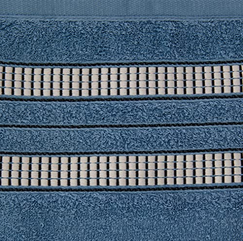 Toalha Prata Mike Santista - Banho - Azul